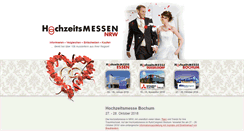 Desktop Screenshot of hochzeitsmesse-bochum.de